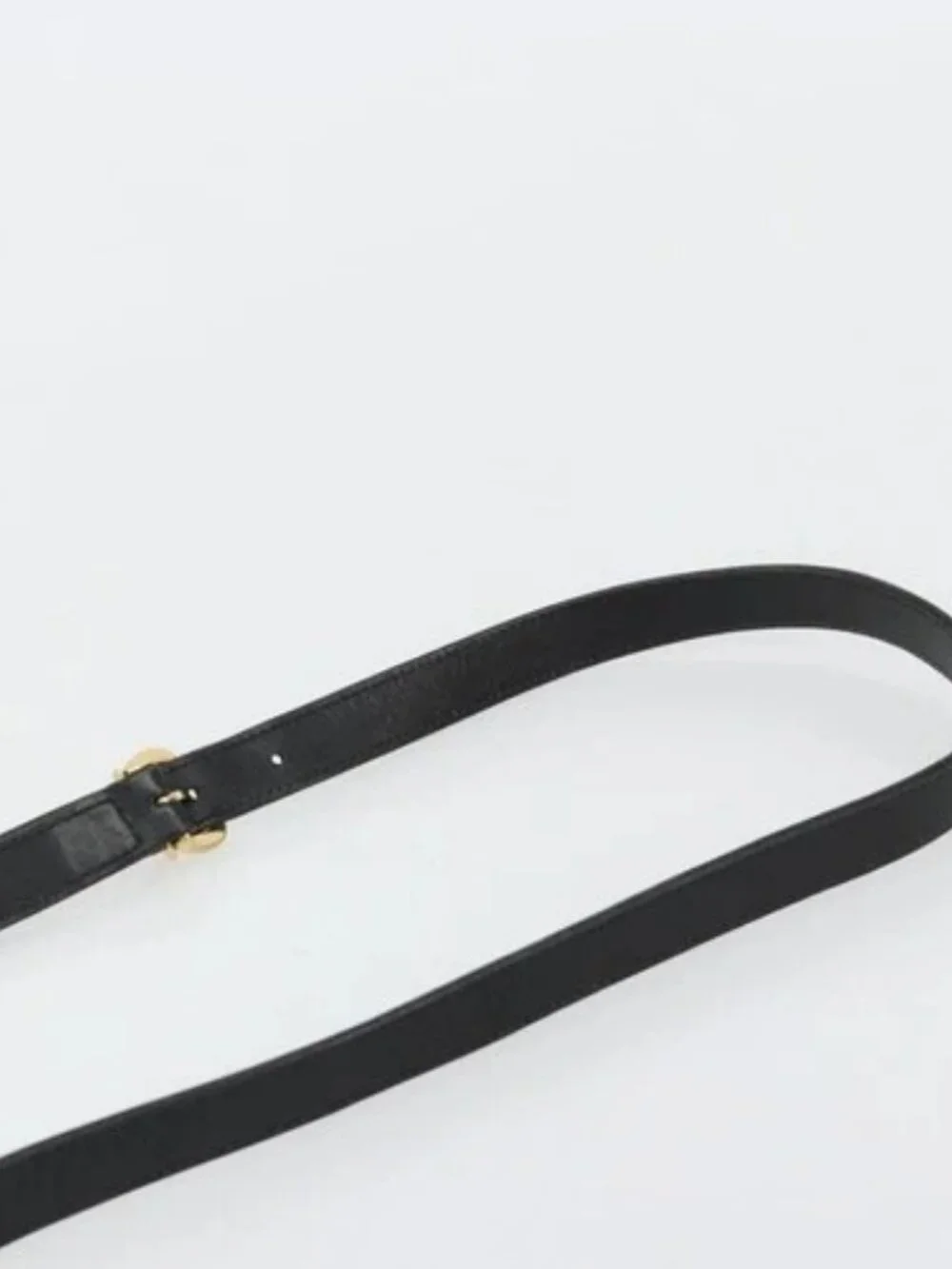 GUCCI Micro GG Supreme Web Sherry Line Bag PVC Black 001 904 0915 Auth BA12899